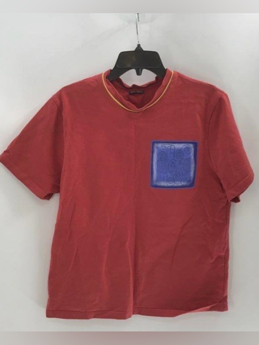 Jacquemus Black mosaique with Red Accent 100% cotton EUC